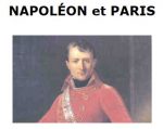 Napoléon et Paris