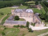 Le château de Crosville sur Douve (Manche)