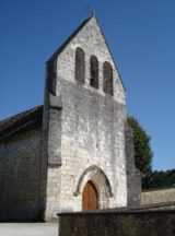 L’église de Saint-Julien de Crempse (Dordogne)